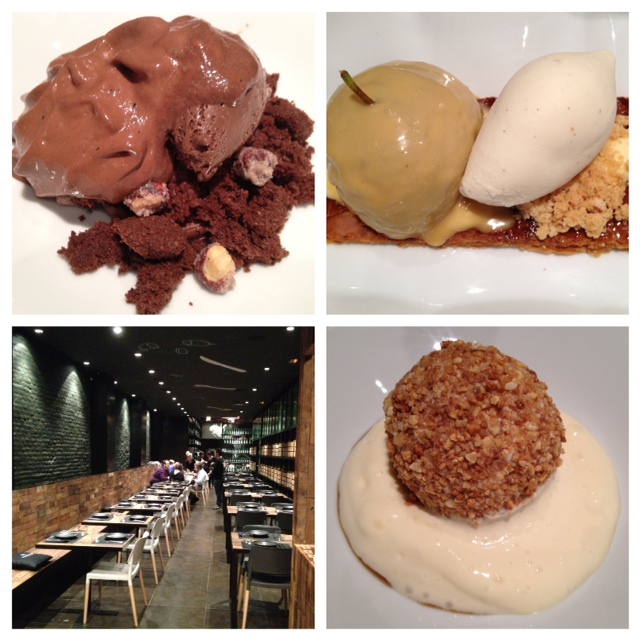 Canalla Bistro en Valencia Algunos de los postres